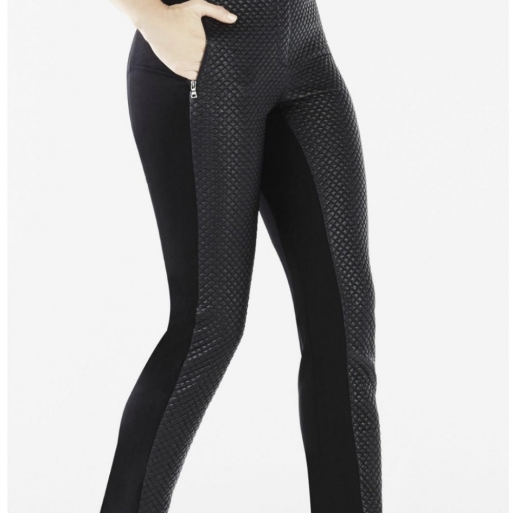 BCBG Maxazria Black Nicolas Pants, sz: L - Picture 2 of 12